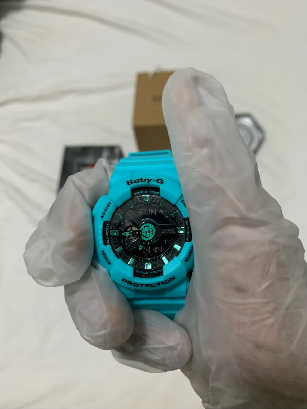 Casio Packaging & G-Shock Accessories Set - Black, Brown, Silver, Blue